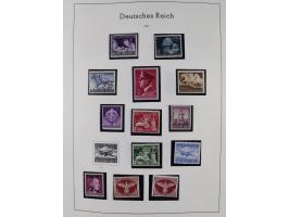 1872/1946, ungebrauchte/postfrische und gestempelte Sammlung ab Deutsches Reich mit besseren, ab 1933 viele postfrische Ausga