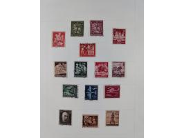 1872/1946, ungebrauchte/postfrische und gestempelte Sammlung ab Deutsches Reich mit besseren, ab 1933 viele postfrische Ausga
