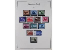 1872/1946, ungebrauchte/postfrische und gestempelte Sammlung ab Deutsches Reich mit besseren, ab 1933 viele postfrische Ausga