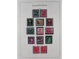 1872/1946, ungebrauchte/postfrische und gestempelte Sammlung ab Deutsches Reich mit besseren, ab 1933 viele postfrische Ausga