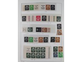 1872/1946, ungebrauchte/postfrische und gestempelte Sammlung ab Deutsches Reich mit besseren, ab 1933 viele postfrische Ausga
