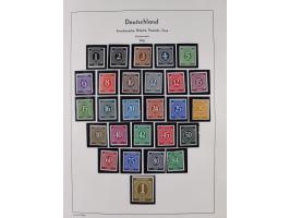 1872/1946, ungebrauchte/postfrische und gestempelte Sammlung ab Deutsches Reich mit besseren, ab 1933 viele postfrische Ausga