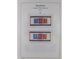 1872/1946, ungebrauchte/postfrische und gestempelte Sammlung ab Deutsches Reich mit besseren, ab 1933 viele postfrische Ausga