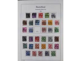 1872/1946, ungebrauchte/postfrische und gestempelte Sammlung ab Deutsches Reich mit besseren, ab 1933 viele postfrische Ausga