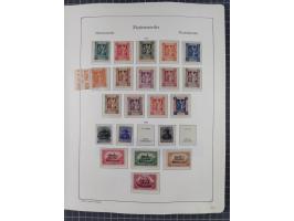 1872/1946, ungebrauchte/postfrische und gestempelte Sammlung ab Deutsches Reich mit besseren, ab 1933 viele postfrische Ausga