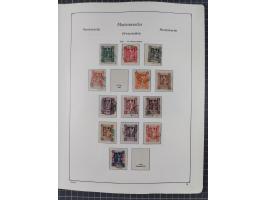 1872/1946, ungebrauchte/postfrische und gestempelte Sammlung ab Deutsches Reich mit besseren, ab 1933 viele postfrische Ausga