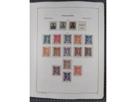 1872/1946, ungebrauchte/postfrische und gestempelte Sammlung ab Deutsches Reich mit besseren, ab 1933 viele postfrische Ausga