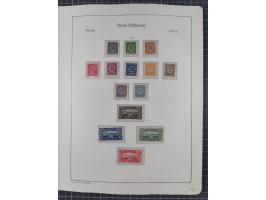 1872/1946, ungebrauchte/postfrische und gestempelte Sammlung ab Deutsches Reich mit besseren, ab 1933 viele postfrische Ausga