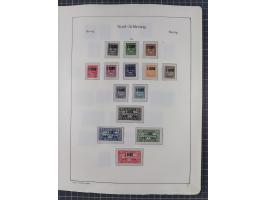 1872/1946, ungebrauchte/postfrische und gestempelte Sammlung ab Deutsches Reich mit besseren, ab 1933 viele postfrische Ausga