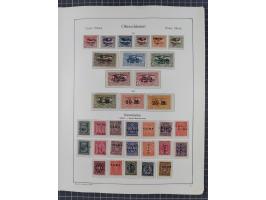 1872/1946, ungebrauchte/postfrische und gestempelte Sammlung ab Deutsches Reich mit besseren, ab 1933 viele postfrische Ausga