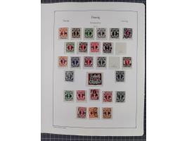 1872/1946, ungebrauchte/postfrische und gestempelte Sammlung ab Deutsches Reich mit besseren, ab 1933 viele postfrische Ausga