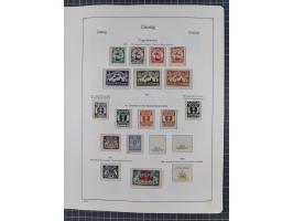 1872/1946, ungebrauchte/postfrische und gestempelte Sammlung ab Deutsches Reich mit besseren, ab 1933 viele postfrische Ausga