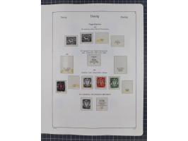 1872/1946, ungebrauchte/postfrische und gestempelte Sammlung ab Deutsches Reich mit besseren, ab 1933 viele postfrische Ausga