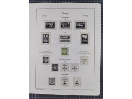 1872/1946, ungebrauchte/postfrische und gestempelte Sammlung ab Deutsches Reich mit besseren, ab 1933 viele postfrische Ausga