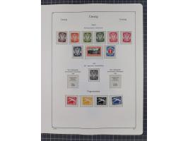1872/1946, ungebrauchte/postfrische und gestempelte Sammlung ab Deutsches Reich mit besseren, ab 1933 viele postfrische Ausga