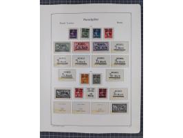 1872/1946, ungebrauchte/postfrische und gestempelte Sammlung ab Deutsches Reich mit besseren, ab 1933 viele postfrische Ausga