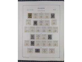 1872/1946, ungebrauchte/postfrische und gestempelte Sammlung ab Deutsches Reich mit besseren, ab 1933 viele postfrische Ausga