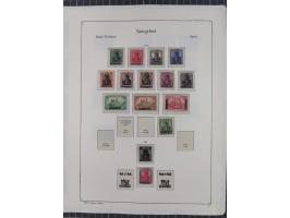 1872/1946, ungebrauchte/postfrische und gestempelte Sammlung ab Deutsches Reich mit besseren, ab 1933 viele postfrische Ausga