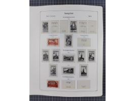 1872/1946, ungebrauchte/postfrische und gestempelte Sammlung ab Deutsches Reich mit besseren, ab 1933 viele postfrische Ausga