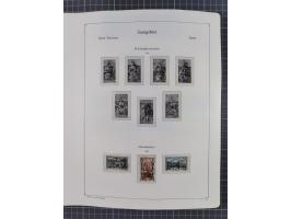 1872/1946, ungebrauchte/postfrische und gestempelte Sammlung ab Deutsches Reich mit besseren, ab 1933 viele postfrische Ausga