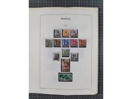 1872/1946, ungebrauchte/postfrische und gestempelte Sammlung ab Deutsches Reich mit besseren, ab 1933 viele postfrische Ausga