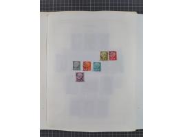 1872/1946, ungebrauchte/postfrische und gestempelte Sammlung ab Deutsches Reich mit besseren, ab 1933 viele postfrische Ausga