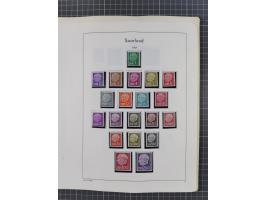 1872/1946, ungebrauchte/postfrische und gestempelte Sammlung ab Deutsches Reich mit besseren, ab 1933 viele postfrische Ausga