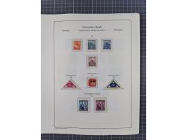 1872/1946, ungebrauchte/postfrische und gestempelte Sammlung ab Deutsches Reich mit besseren, ab 1933 viele postfrische Ausga