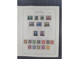 1872/1946, ungebrauchte/postfrische und gestempelte Sammlung ab Deutsches Reich mit besseren, ab 1933 viele postfrische Ausga