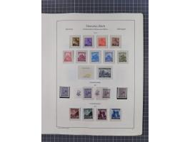 1872/1946, ungebrauchte/postfrische und gestempelte Sammlung ab Deutsches Reich mit besseren, ab 1933 viele postfrische Ausga