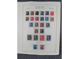1872/1946, ungebrauchte/postfrische und gestempelte Sammlung ab Deutsches Reich mit besseren, ab 1933 viele postfrische Ausga