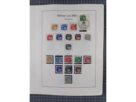 1872/1946, ungebrauchte/postfrische und gestempelte Sammlung ab Deutsches Reich mit besseren, ab 1933 viele postfrische Ausga