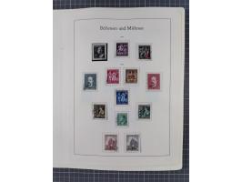 1872/1946, ungebrauchte/postfrische und gestempelte Sammlung ab Deutsches Reich mit besseren, ab 1933 viele postfrische Ausga