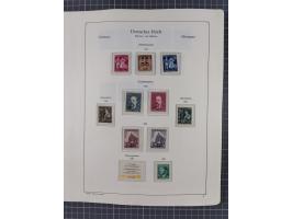 1872/1946, ungebrauchte/postfrische und gestempelte Sammlung ab Deutsches Reich mit besseren, ab 1933 viele postfrische Ausga