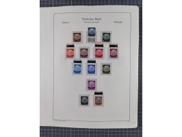 1872/1946, ungebrauchte/postfrische und gestempelte Sammlung ab Deutsches Reich mit besseren, ab 1933 viele postfrische Ausga