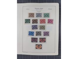 1872/1946, ungebrauchte/postfrische und gestempelte Sammlung ab Deutsches Reich mit besseren, ab 1933 viele postfrische Ausga