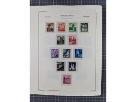 1872/1946, ungebrauchte/postfrische und gestempelte Sammlung ab Deutsches Reich mit besseren, ab 1933 viele postfrische Ausga