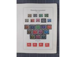 1872/1946, ungebrauchte/postfrische und gestempelte Sammlung ab Deutsches Reich mit besseren, ab 1933 viele postfrische Ausga