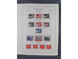 1872/1946, ungebrauchte/postfrische und gestempelte Sammlung ab Deutsches Reich mit besseren, ab 1933 viele postfrische Ausga