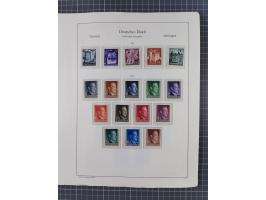 1872/1946, ungebrauchte/postfrische und gestempelte Sammlung ab Deutsches Reich mit besseren, ab 1933 viele postfrische Ausga