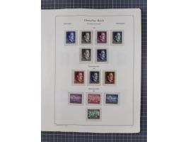 1872/1946, ungebrauchte/postfrische und gestempelte Sammlung ab Deutsches Reich mit besseren, ab 1933 viele postfrische Ausga