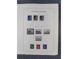 1872/1946, ungebrauchte/postfrische und gestempelte Sammlung ab Deutsches Reich mit besseren, ab 1933 viele postfrische Ausga