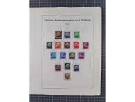 1872/1946, ungebrauchte/postfrische und gestempelte Sammlung ab Deutsches Reich mit besseren, ab 1933 viele postfrische Ausga