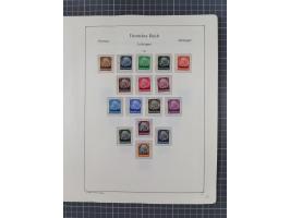 1872/1946, ungebrauchte/postfrische und gestempelte Sammlung ab Deutsches Reich mit besseren, ab 1933 viele postfrische Ausga