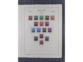 1872/1946, ungebrauchte/postfrische und gestempelte Sammlung ab Deutsches Reich mit besseren, ab 1933 viele postfrische Ausga