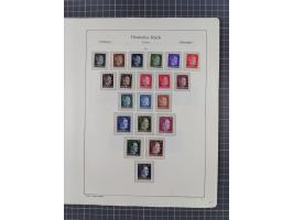 1872/1946, ungebrauchte/postfrische und gestempelte Sammlung ab Deutsches Reich mit besseren, ab 1933 viele postfrische Ausga