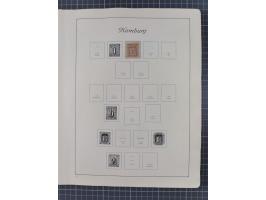 1872/1946, ungebrauchte/postfrische und gestempelte Sammlung ab Deutsches Reich mit besseren, ab 1933 viele postfrische Ausga