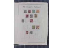 1872/1946, ungebrauchte/postfrische und gestempelte Sammlung ab Deutsches Reich mit besseren, ab 1933 viele postfrische Ausga