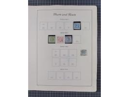 1872/1946, ungebrauchte/postfrische und gestempelte Sammlung ab Deutsches Reich mit besseren, ab 1933 viele postfrische Ausga