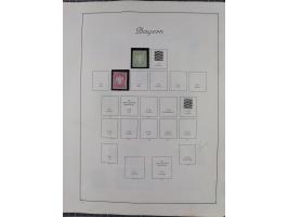 1872/1946, ungebrauchte/postfrische und gestempelte Sammlung ab Deutsches Reich mit besseren, ab 1933 viele postfrische Ausga